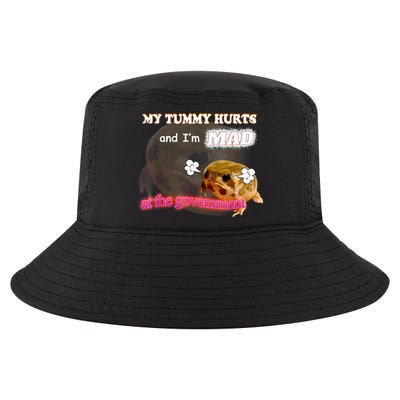 My Tummy Hurts And Im MAD At The Government Meme Cool Comfort Performance Bucket Hat
