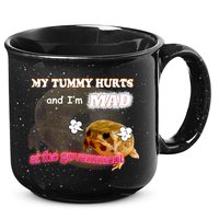 My Tummy Hurts And Im MAD At The Government Meme 15oz Campfire Ceramic Mug