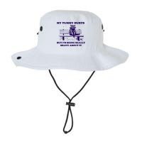 My Tummy Hurts But IM Being Really Brave About It Bucket Hat