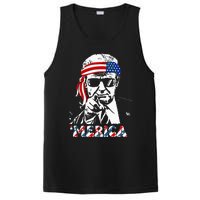 Merica Trump Happy 4th Of July Trump PosiCharge Competitor Tank