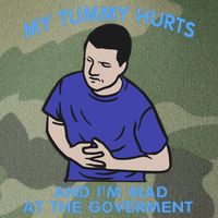 My Tummy Hurts And Im Mad At The Goverment Legacy Tie Dye Trucker Hat
