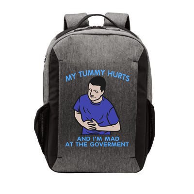 My Tummy Hurts And Im Mad At The Goverment Vector Backpack