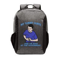 My Tummy Hurts And Im Mad At The Goverment Vector Backpack