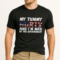 My Tummy Hurts And I'm Mad At The Government Cooling Performance Crew T-Shirt