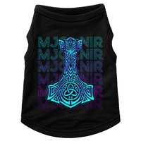 Mjolnir Thor Hammer Norse Mythology Retro Doggie Tank