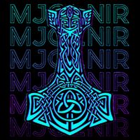 Mjolnir Thor Hammer Norse Mythology Retro Backpack