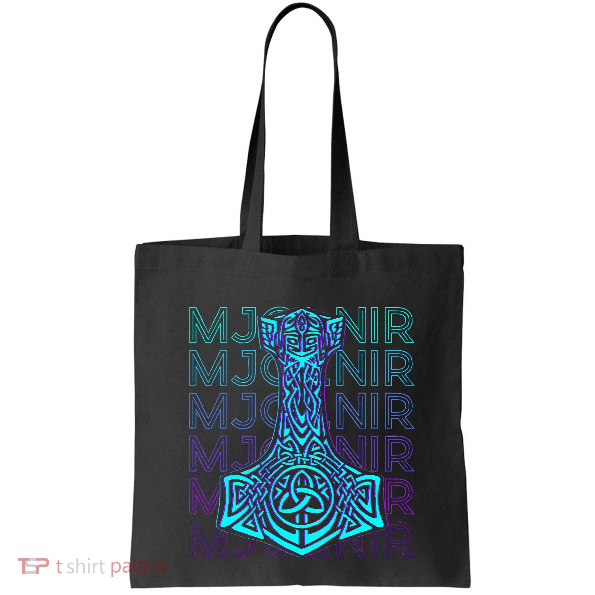 Mjolnir Thor Hammer Norse Mythology Retro Bag