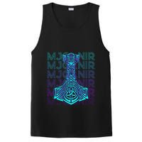 Mjolnir Thor Hammer Norse Mythology Retro PosiCharge Competitor Tank