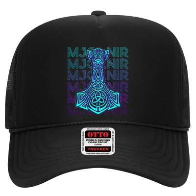 Mjolnir Thor Hammer Norse Mythology Retro Trucker Hat