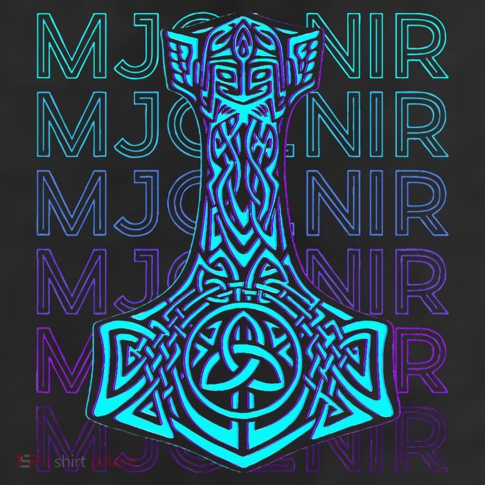 Mjolnir Thor Hammer Norse Mythology Retro Trucker Hat