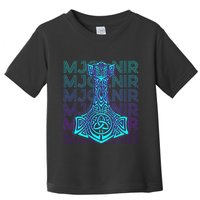 Mjolnir Thor Hammer Norse Mythology Retro Toddler T-Shirt