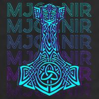 Mjolnir Thor Hammer Norse Mythology Retro Microfiber Hand Towel