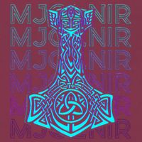 Mjolnir Thor Hammer Norse Mythology Retro 16oz Travel Tumbler