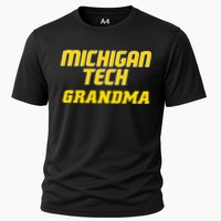 Michigan Tech Huskies Grandma Cooling Performance Crew T-Shirt