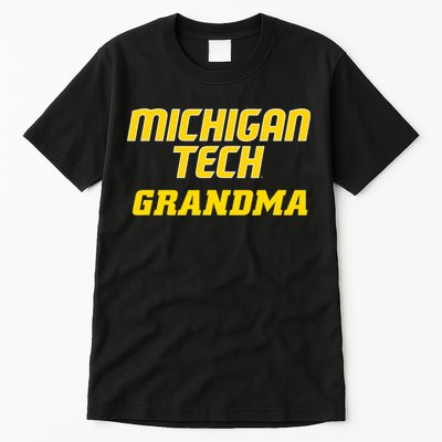 Michigan Tech Huskies Grandma Tall T-Shirt