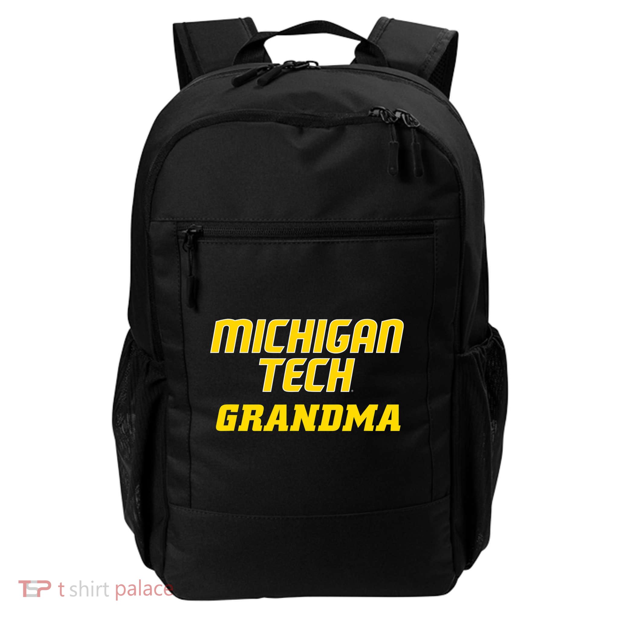 Michigan Tech Huskies Grandma Daily Commute Backpack
