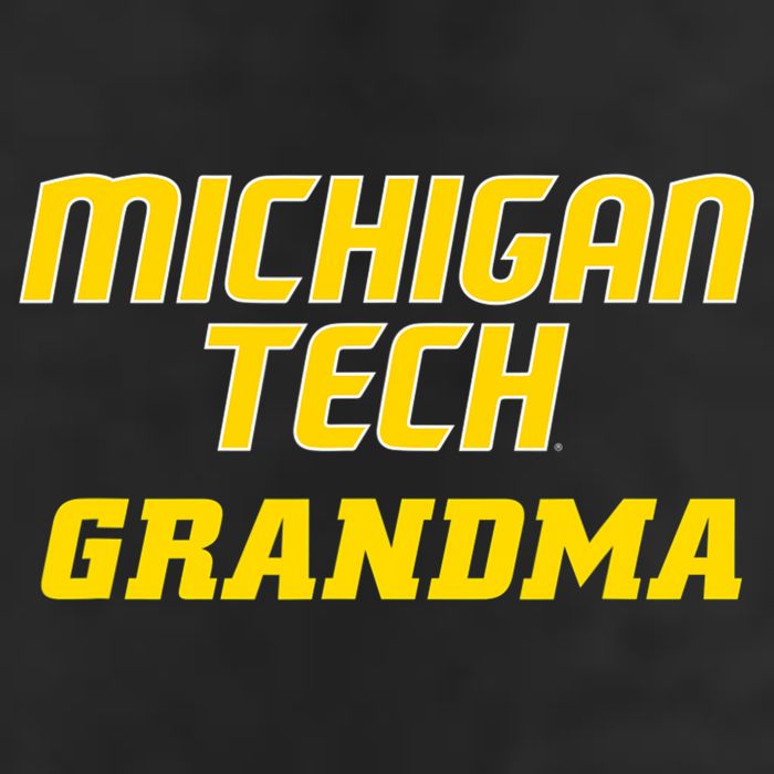Michigan Tech Huskies Grandma Beanie