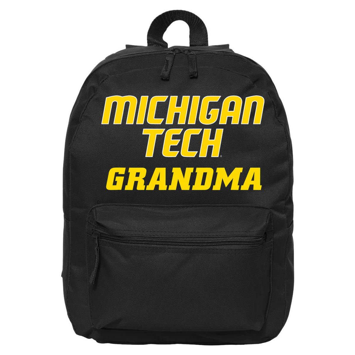 Michigan Tech Huskies Grandma 16 in Basic Backpack