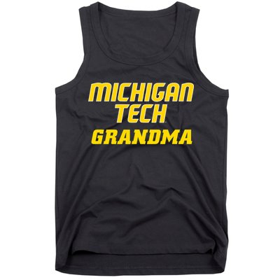 Michigan Tech Huskies Grandma Tank Top