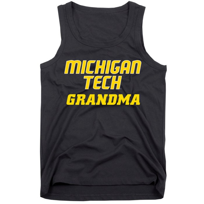Michigan Tech Huskies Grandma Tank Top