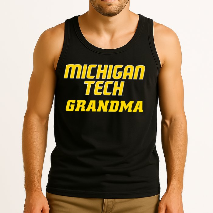 Michigan Tech Huskies Grandma Tank Top