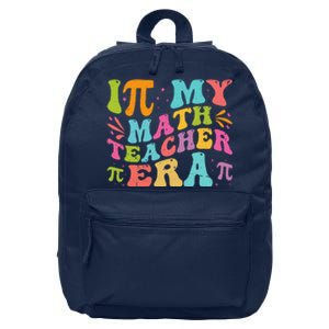 Math Teacher In My Math Teacher Era 16 in Basic Backpack