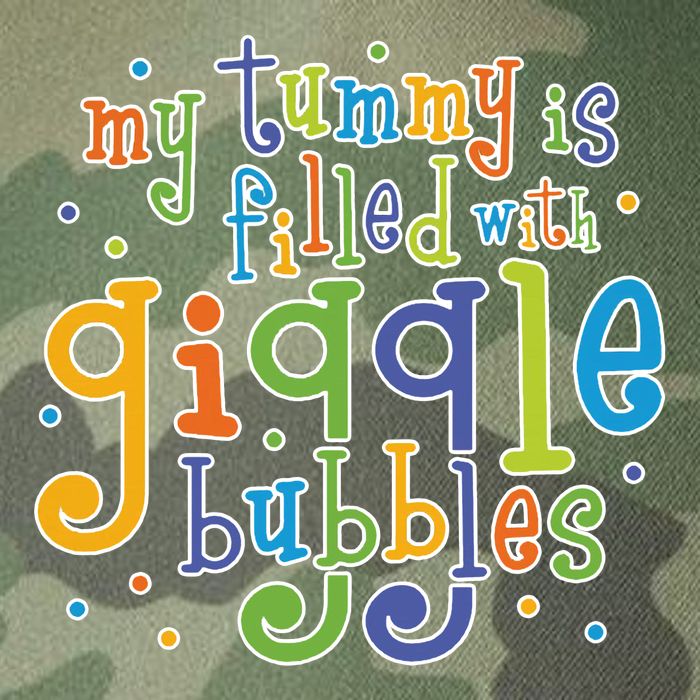 My Tummy Is Filled With Giggle Bubbles Legacy Tie Dye Trucker Hat