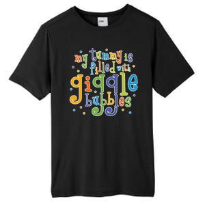 My Tummy Is Filled With Giggle Bubbles Tall Fusion ChromaSoft Performance T-Shirt