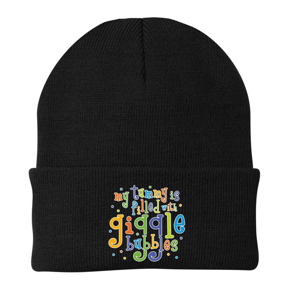 My Tummy Is Filled With Giggle Bubbles Beanie