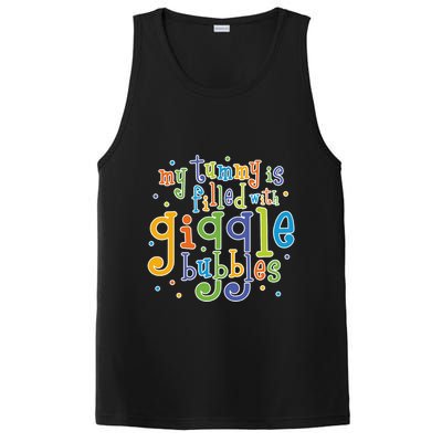 My Tummy Is Filled With Giggle Bubbles PosiCharge Competitor Tank