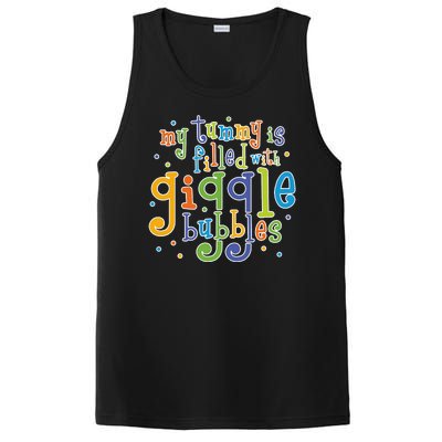 My Tummy Is Filled With Giggle Bubbles PosiCharge Competitor Tank