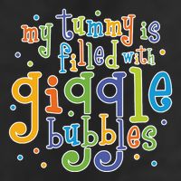 My Tummy Is Filled With Giggle Bubbles Hat
