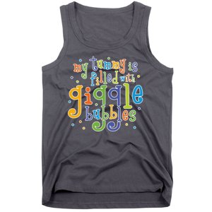 My Tummy Is Filled With Giggle Bubbles Tank Top