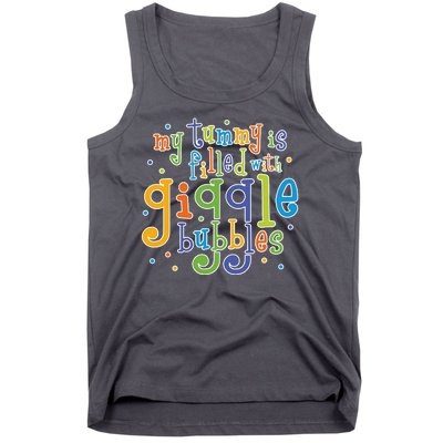 My Tummy Is Filled With Giggle Bubbles Tank Top