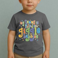 My Tummy Is Filled With Giggle Bubbles Toddler T-Shirt