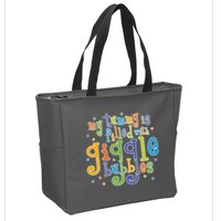 My Tummy Is Filled With Giggle Bubbles Zip Tote Bag
