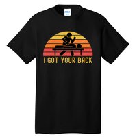 Massage Therapist I Got Your Back Massage Vintage Retro Gift Tall T-Shirt