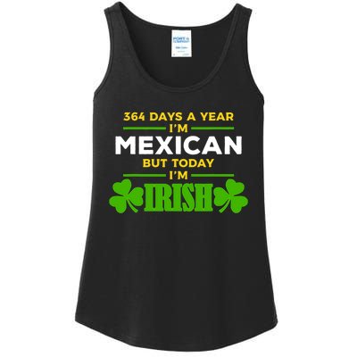 Mexican Today IM Irish Funny St. PatrickS Day Party Ladies Essential Tank