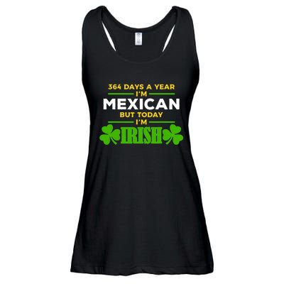 Mexican Today IM Irish Funny St. PatrickS Day Party Ladies Essential Flowy Tank