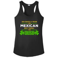 Mexican Today IM Irish Funny St. PatrickS Day Party Ladies PosiCharge Competitor Racerback Tank