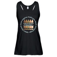 Multiethnic Teacher Inspire Motivate Lead Ladies Essential Flowy Tank
