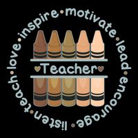 Multiethnic Teacher Inspire Motivate Lead Ladies Essential Flowy Tank
