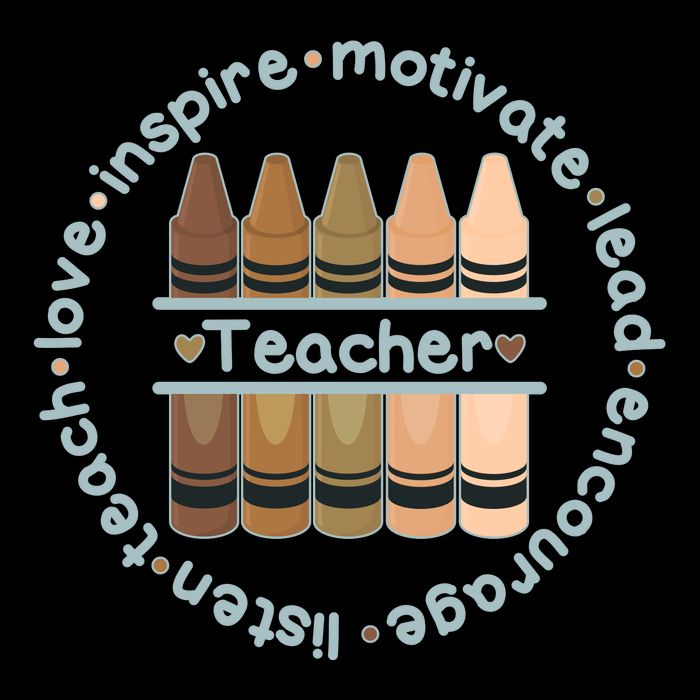 Multiethnic Teacher Inspire Motivate Lead Ladies Essential Flowy Tank