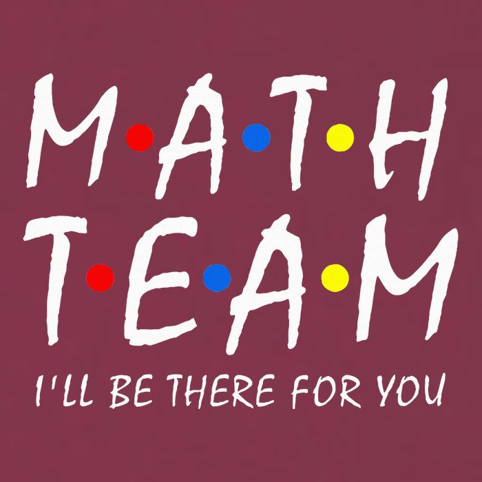 Math Team i'll be there for you Math Teacher Math squad 16oz Travel Tumbler