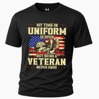My Time In Uniform Is Over But Being A Veteran Never Ends Performance Shirt