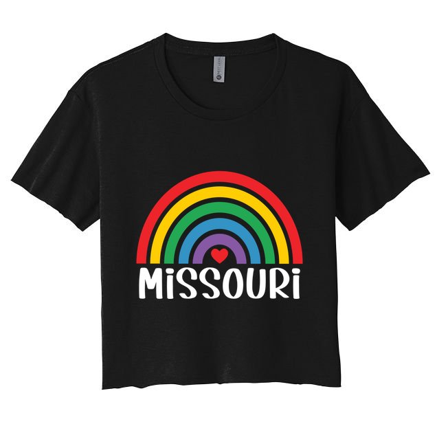 Missouri Travel I Love Missouri Usa Cool Gift Crop Top