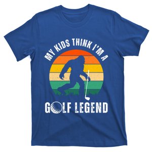 My Think IM A Golf Legend FatherS Day Golf Dad Funny Gift T-Shirt