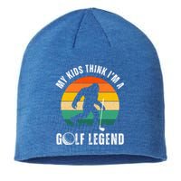 My Think IM A Golf Legend FatherS Day Golf Dad Funny Gift Sustainable Beanie