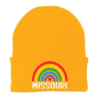 Missouri Travel I Love Missouri Usa Funny Gift Knit Cap Winter Beanie