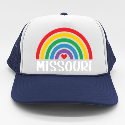 Missouri Travel I Love Missouri Usa Funny Gift Trucker Hat